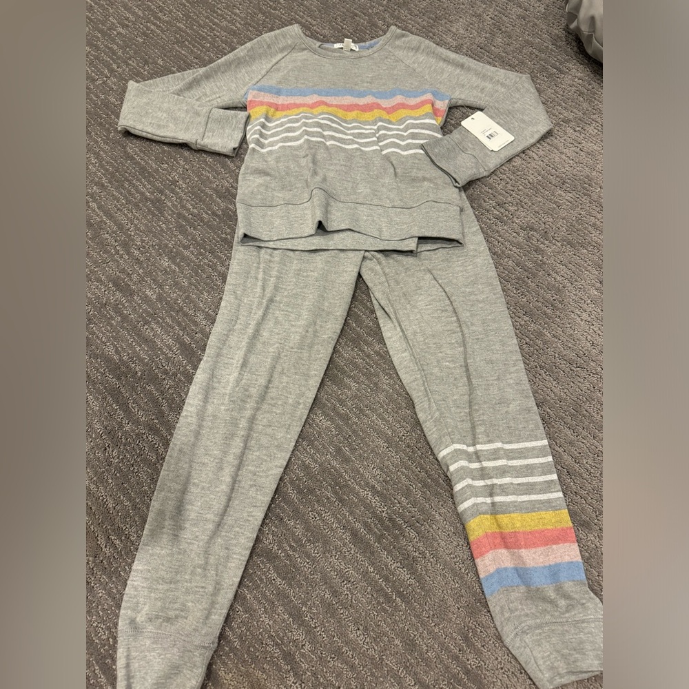 PJ Salvage lounge set girls. NEW with tags size medium.